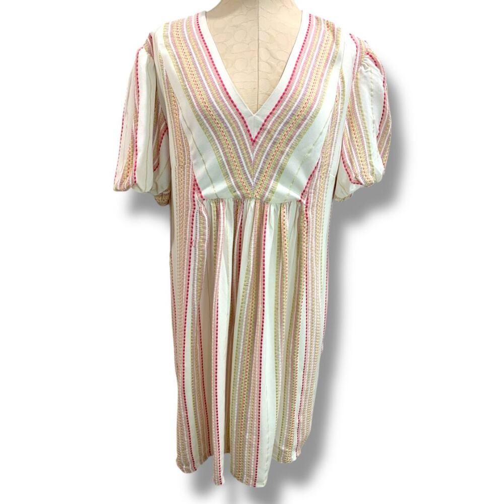 Size 14 Maggy London‎ V-Neck Drop Shoulder Boho Dress